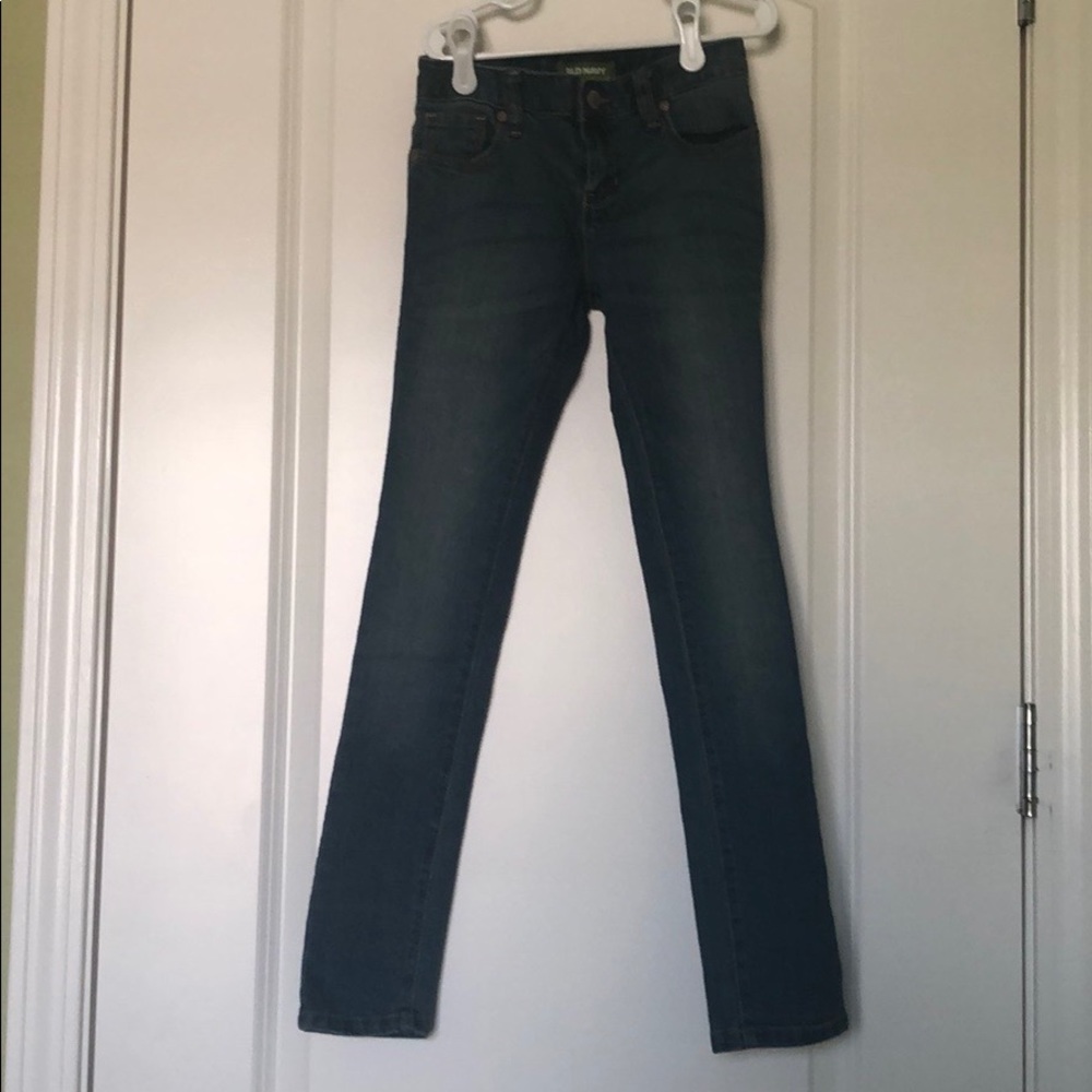 Girls new super skinny slim jeans size 8